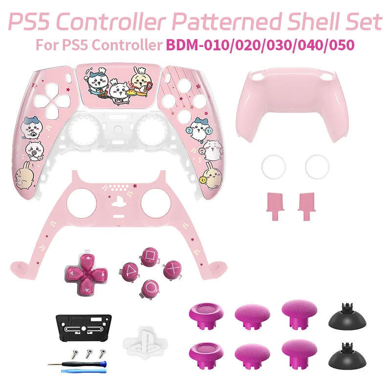 🎮 PS5 Controller Touchpad Front Housing – Chiikawa Mode 🐰