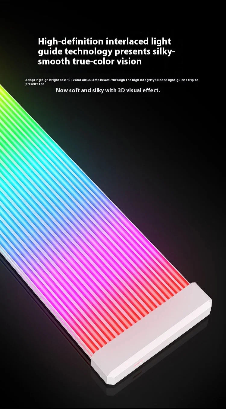 Cabo de Extensão de Energia com Iluminação A-RGB TEUCER 5V 3Pin