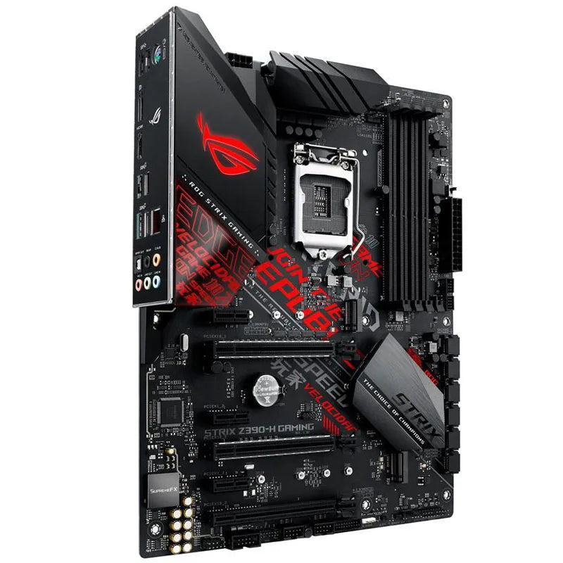 Placa-Mãe ASUS ROG Strix Z390-H Gaming – Potência para Gaming e Performance Máxima!