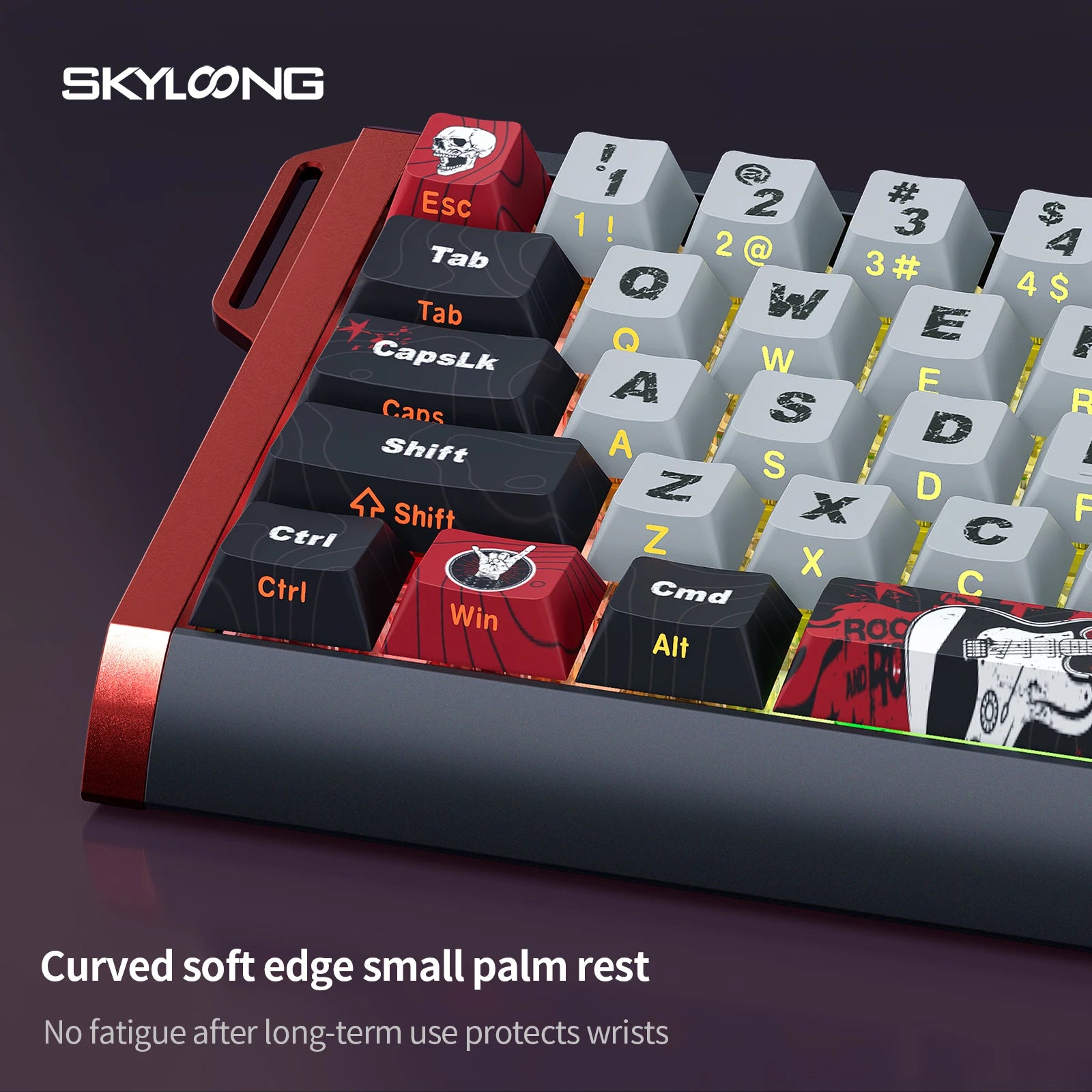 ⌨️ Skyloong GK61/GK68 HE – Teclado Mecânico Magnético Low Profile 8KHz RGB