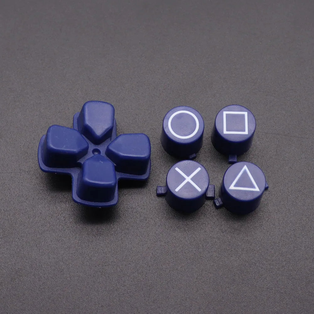 🎮 Kit de Botões ABXY + D-Pad para Comando PS4 – Substituição Completa 🔧