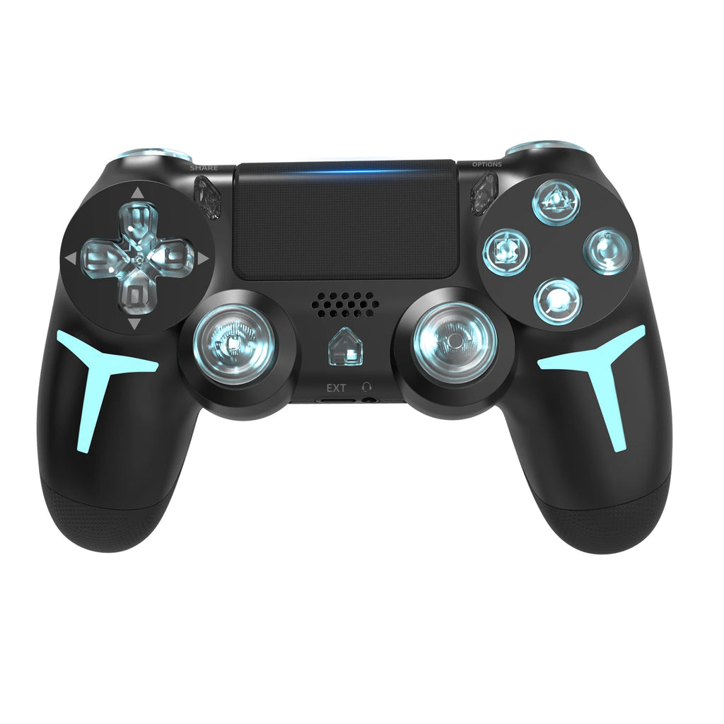 🎮 GAMINJA P412 — Wireless RGB Controller for PS4 / PS3 / PC 🎮