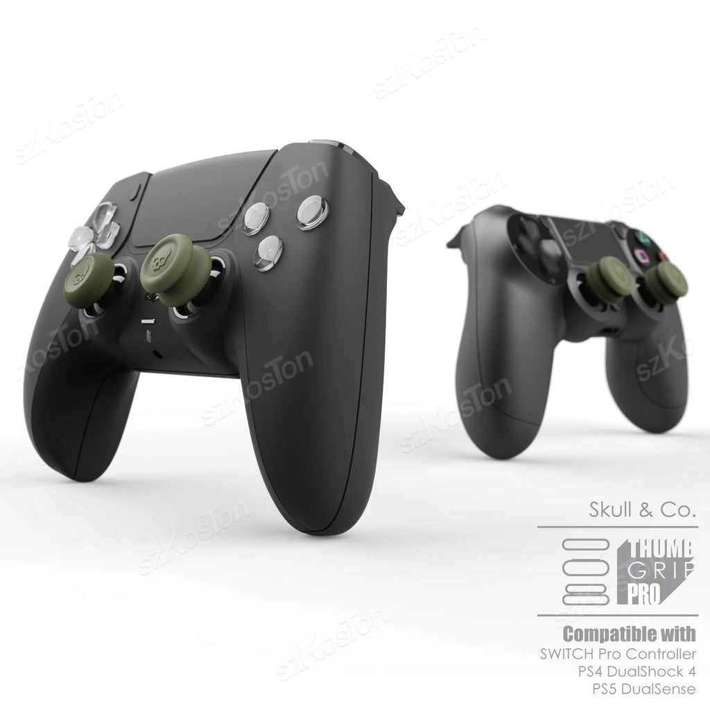 Kit 6 Thumb Grips Caps para Controle Switch 2 Pro / PS5 / PS4 – Conforto e Precisão nas Suas Mãos