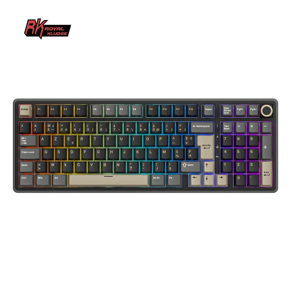RK ROYAL KLUDGE R98Pro – O Teclado Gamer Que Transforma Seu Jogo!