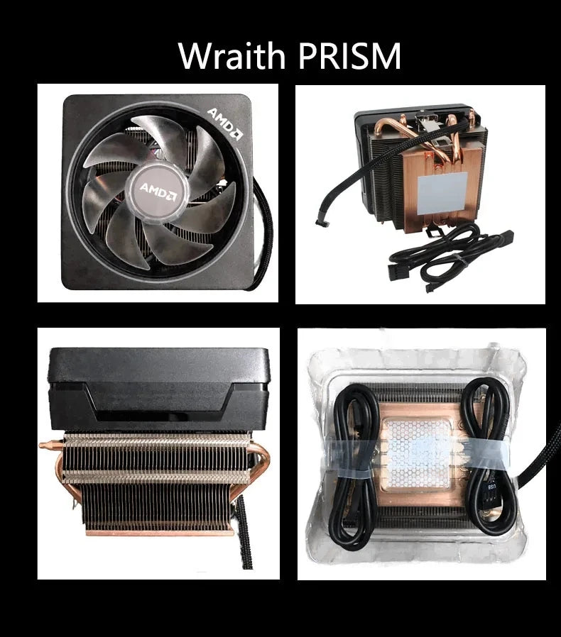 Cooler AMD Wraith Prism RGB – Performance e Estilo para seu Setup