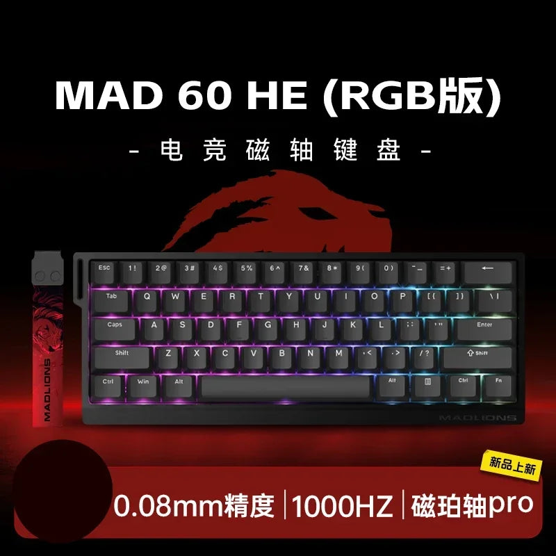 Madlions Mad 60HE / MAD68 HE – Teclado Magnético Feito Para Competir