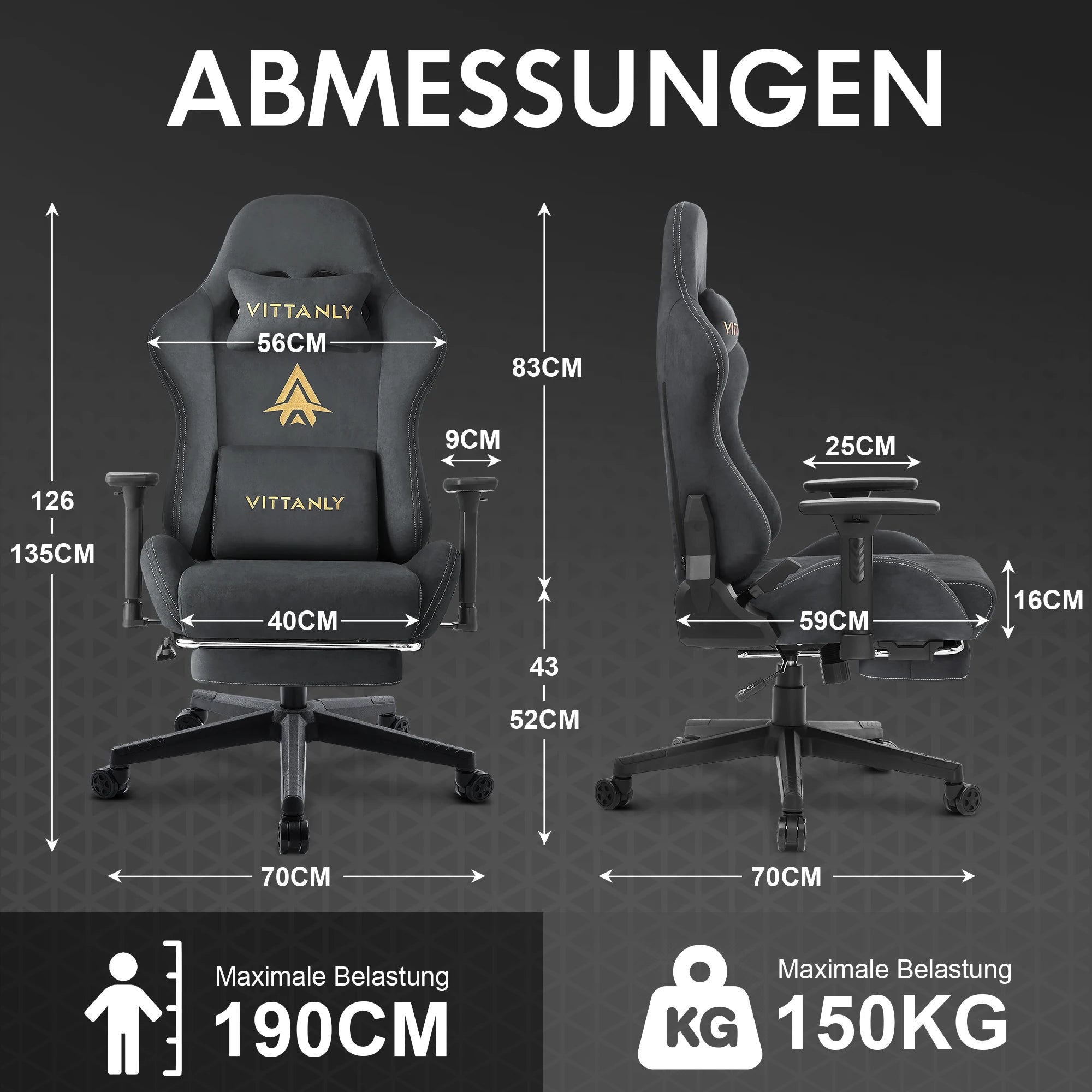 🕹️ Ergonomic Red Gaming Chair – Conforto, Estilo e Desempenho em Cada Partida