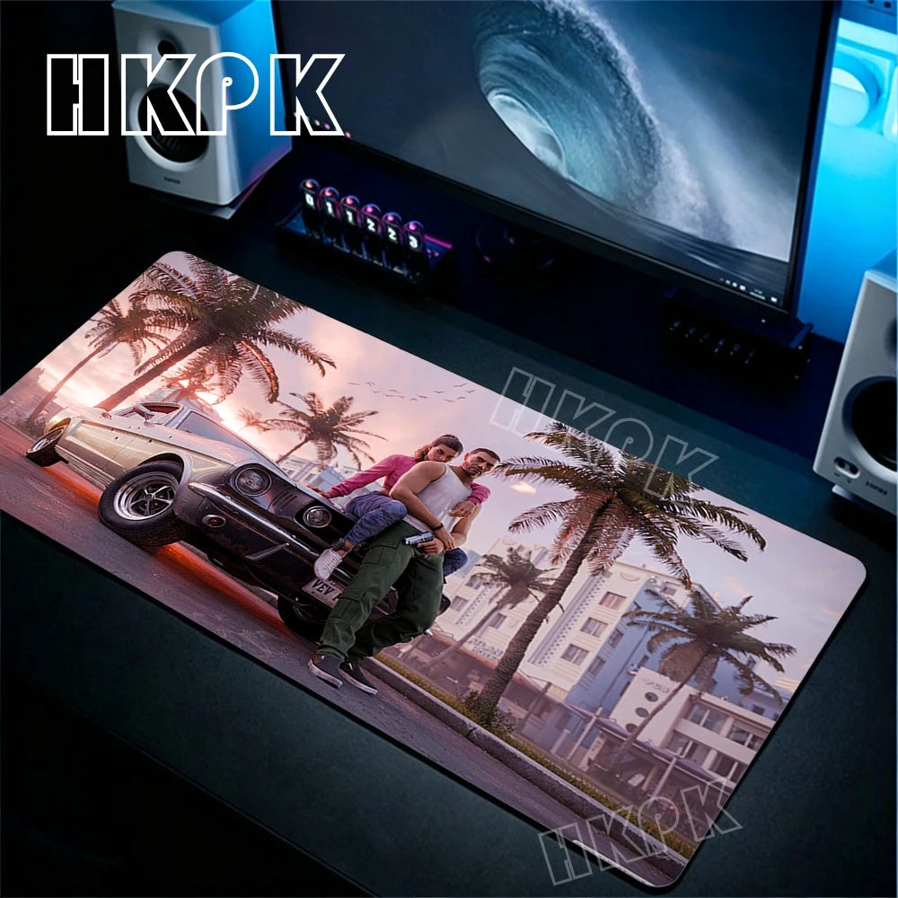 GTA V GAMING MOUSE PAD — O SETUP QUE FALTAVA!