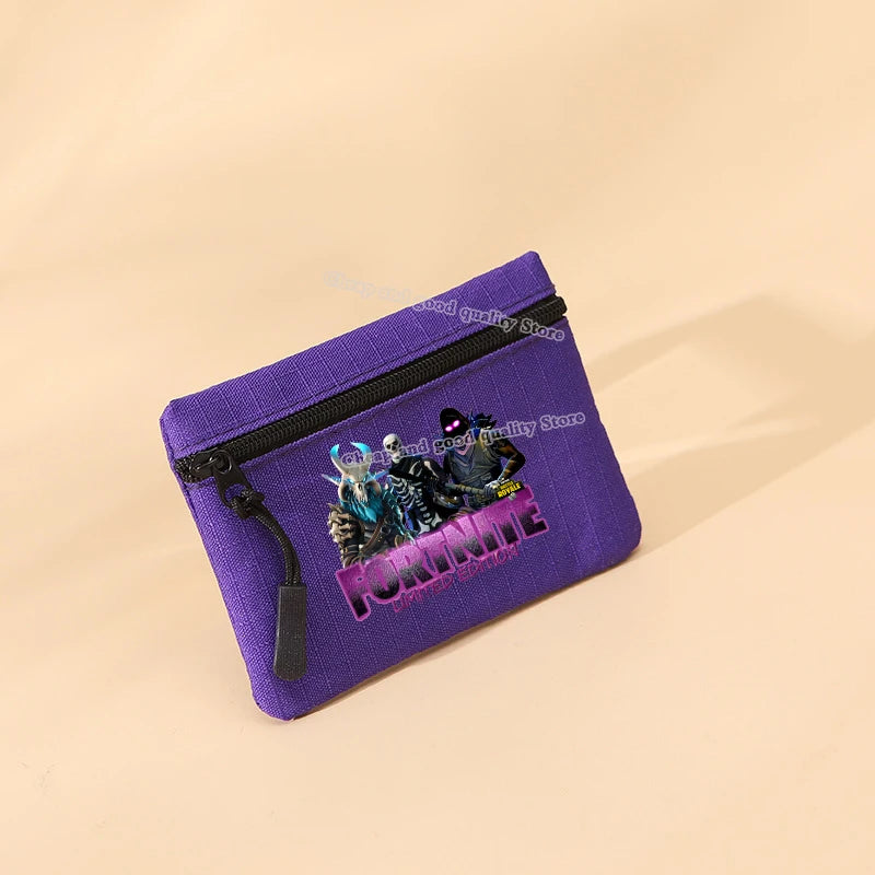 💰 Mini Carteira FORTNITE – Porta-Moedas, Porta-Cartões e Chaveiro 3 em 1! 🎮
