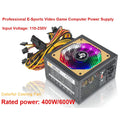Fonte ATX RGB 400W / 600W SENLIFANG ⚡🎮 | Potência, Estilo e Confiabilidade para Jogos e E-Sports