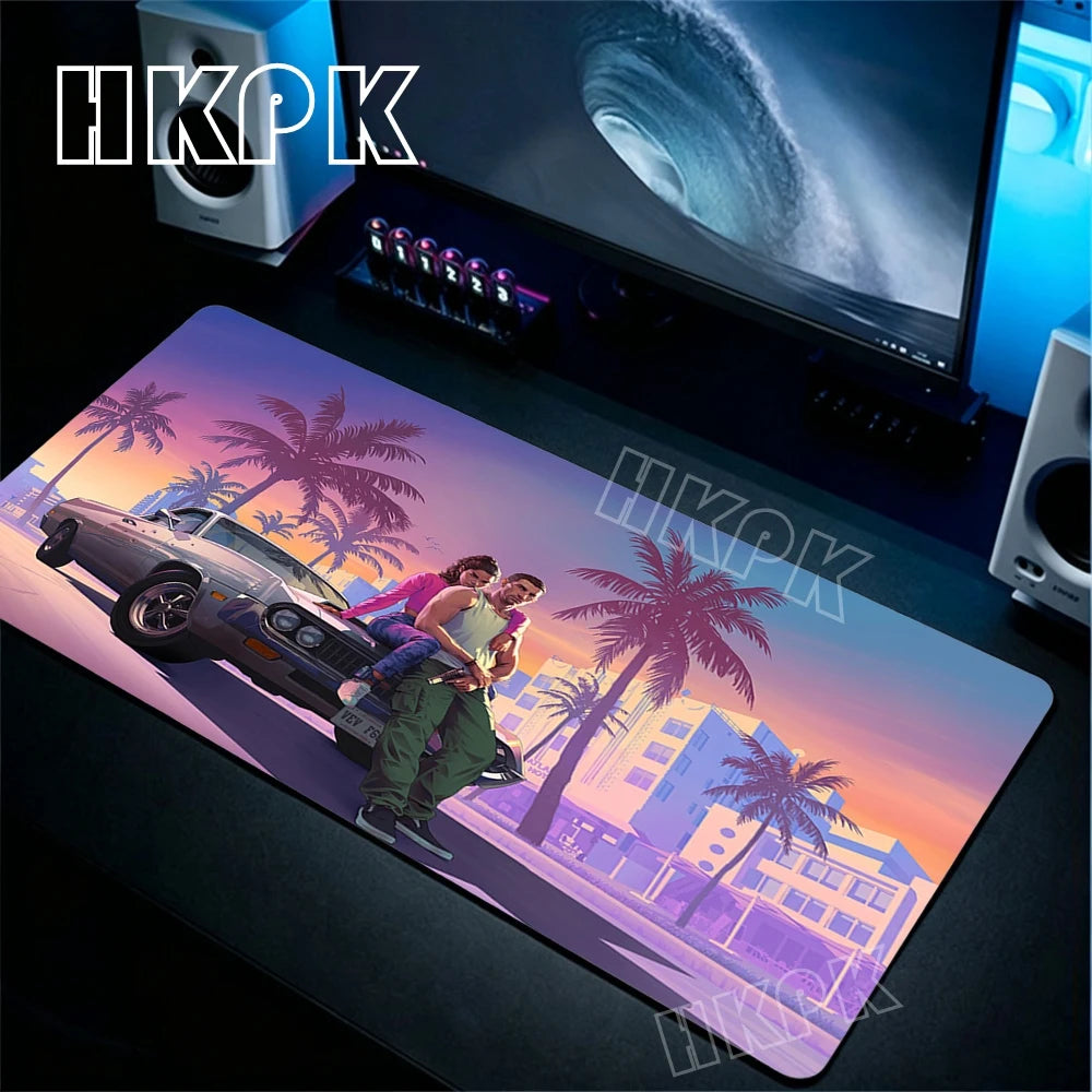 GTA V GAMING MOUSE PAD — O SETUP QUE FALTAVA!