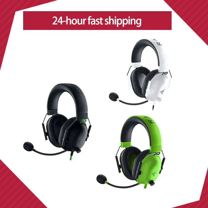 Razer BlackShark V2 X – Headset Esports com Fios