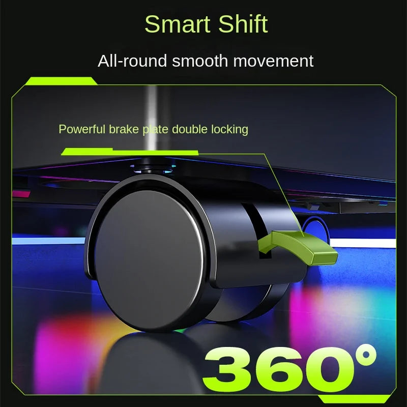 🚀 Suporte Ajustável para Torre PC com Ventoinha RGB