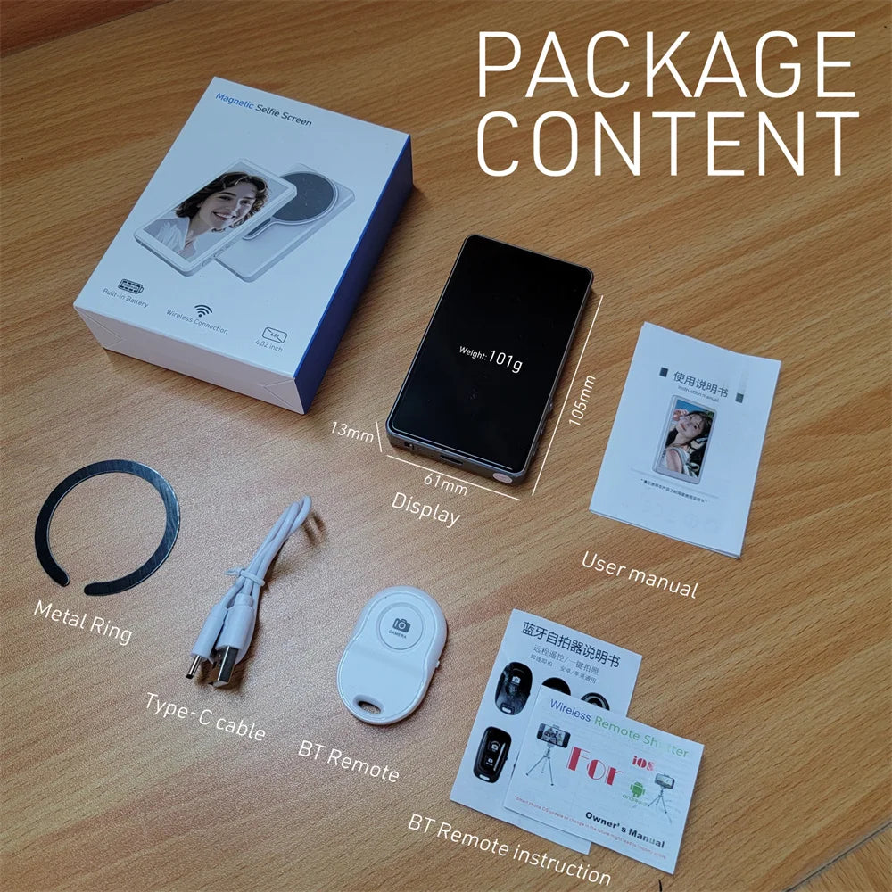 Magnetic Selfie Monitor