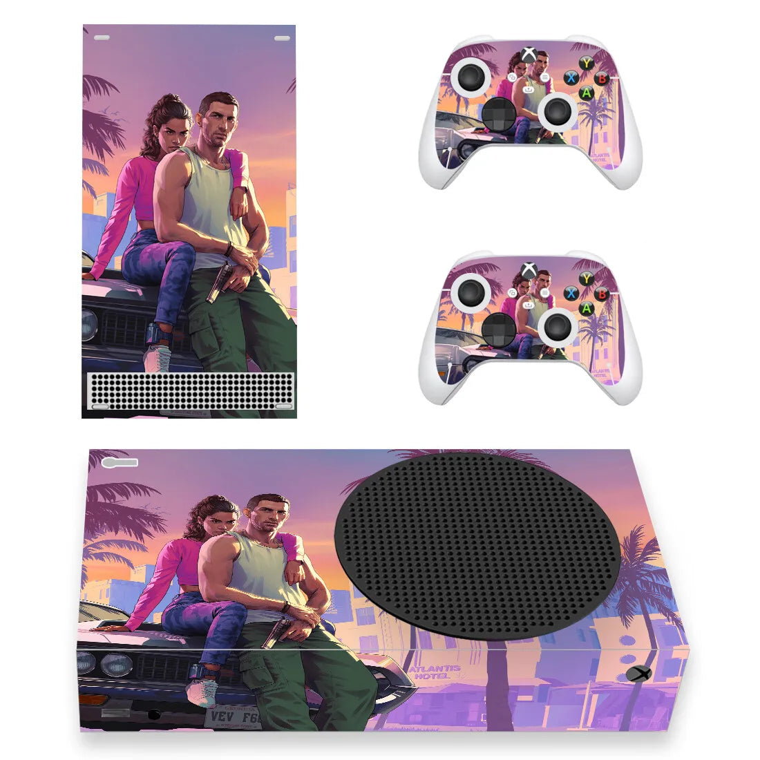 Skin Personalizada para Xbox Series X/S + 2 Comandos