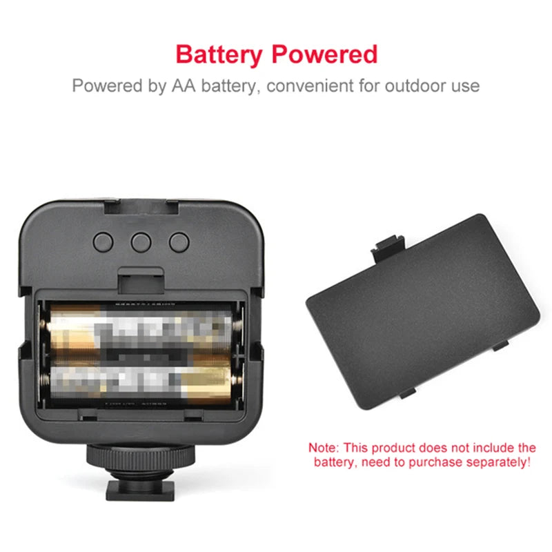 Mini LED Video Light portátil