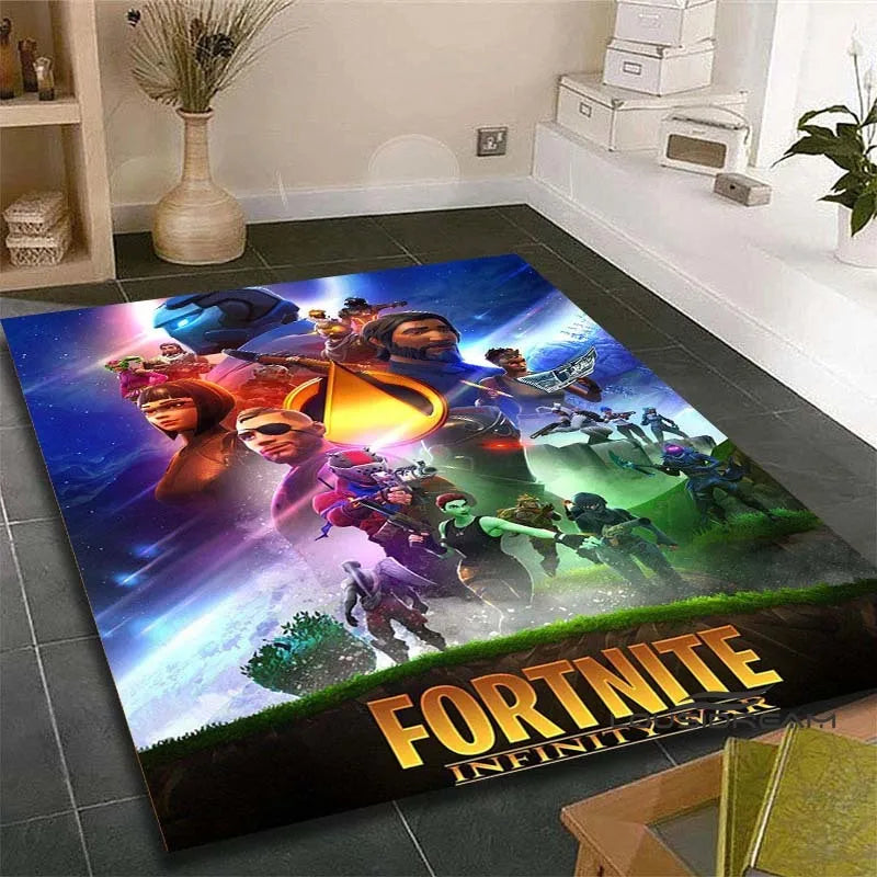 🏠✨ Tapete 3D Fortnite – Conforto, Estilo e Decoração Gamer em um Só Produto!