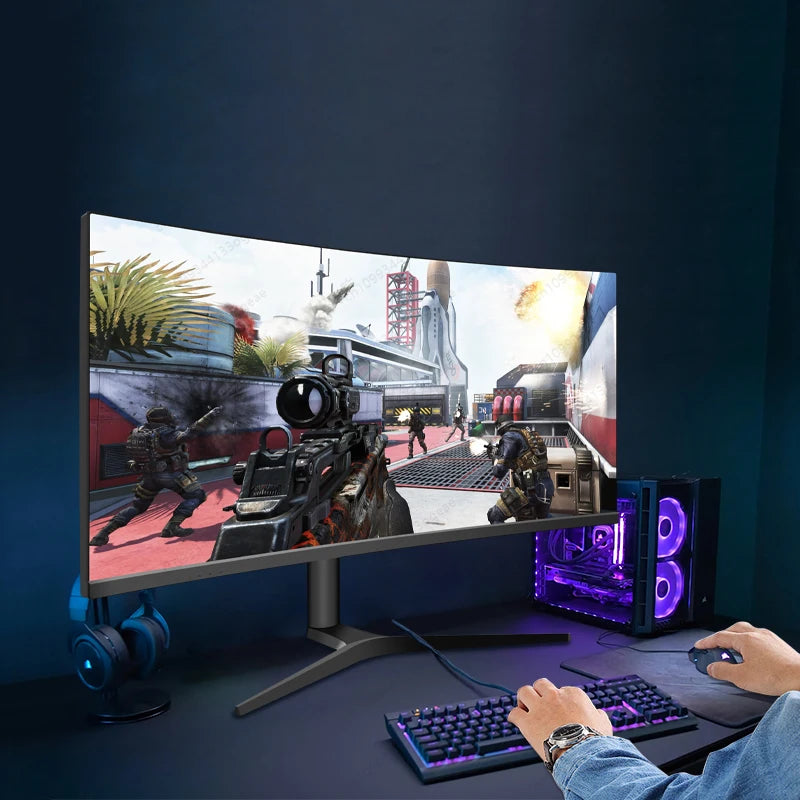 Monitor Gamer Ultrawide 34” LG Nano IPS 4K Curvo – Performance Sem Limites
