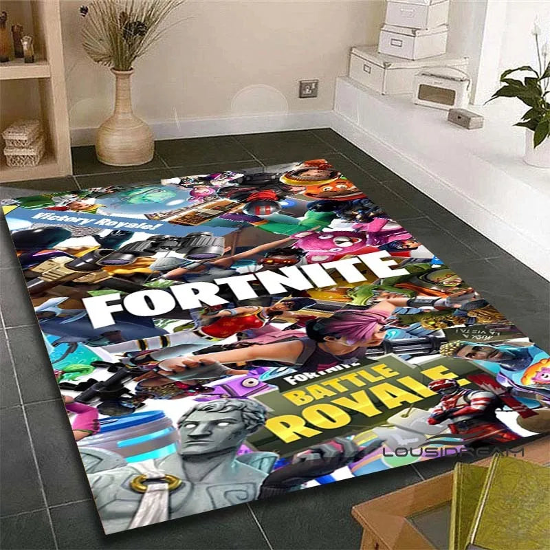 🏠✨ Tapete 3D Fortnite – Conforto, Estilo e Decoração Gamer em um Só Produto!