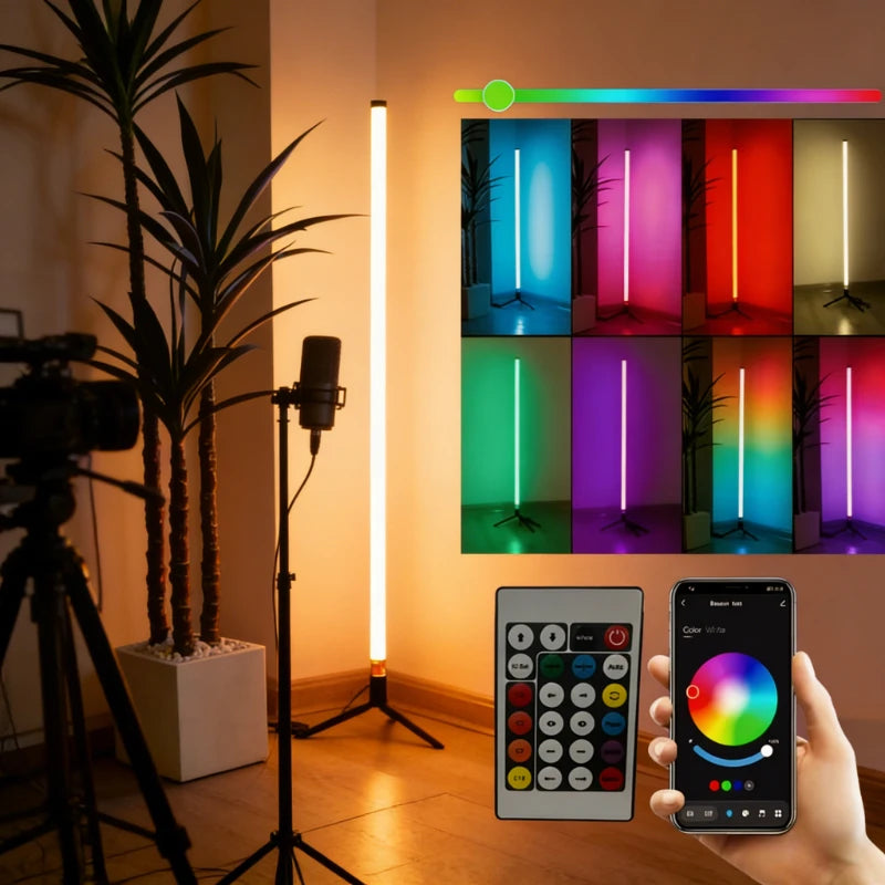 Barra LED RGB 120 cm — Iluminação Gamer de Ambiente