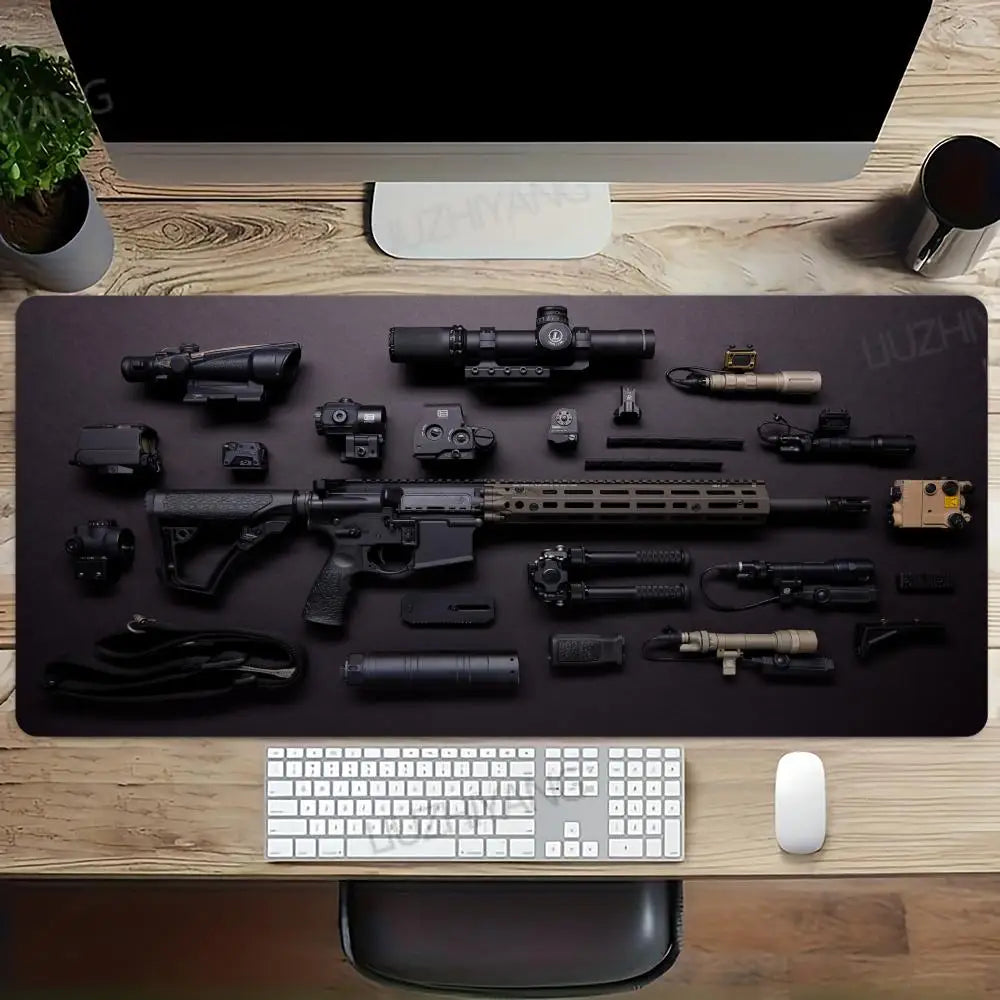 🔥 Mouse Pad XXL Gamer – Controle Total e Conforto Extremo! 🔥