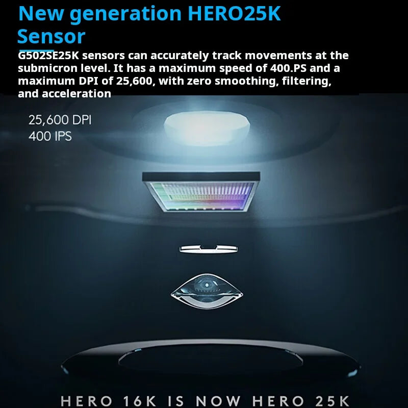 Logitech G502 HERO Gaming Mouse