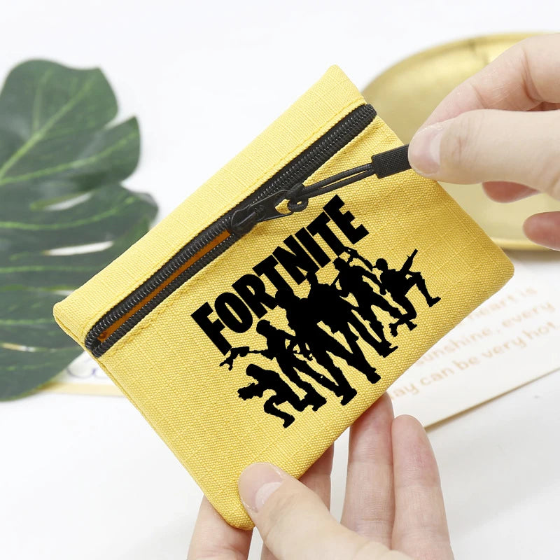 💰 Mini Carteira FORTNITE – Porta-Moedas, Porta-Cartões e Chaveiro 3 em 1! 🎮