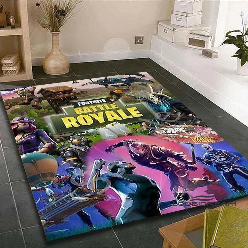 🏠✨ Tapete 3D Fortnite – Conforto, Estilo e Decoração Gamer em um Só Produto!