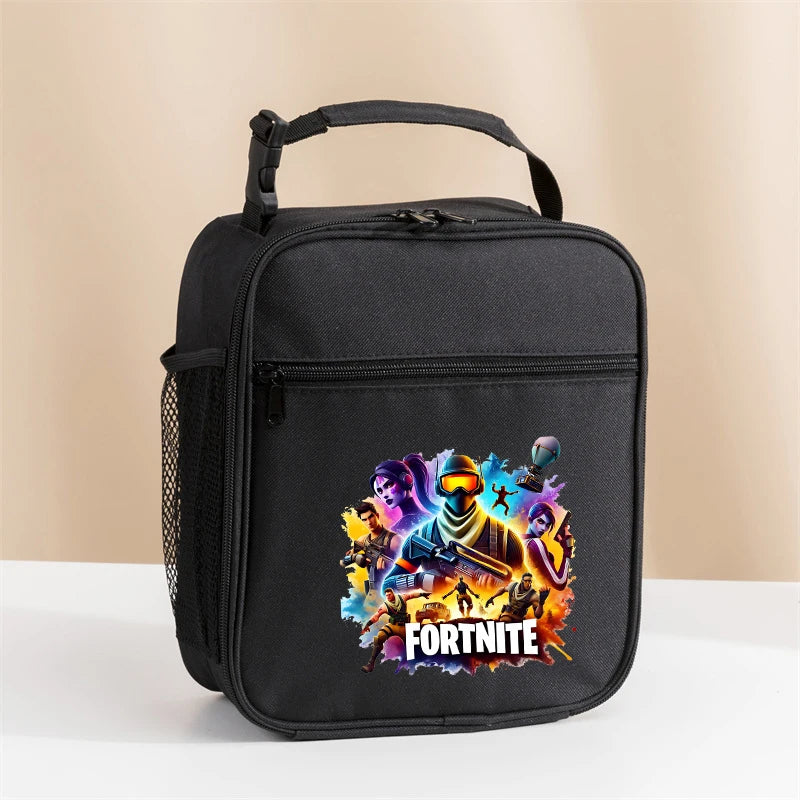 🎮 Bolsa Térmica FORTNITE – Estilo Gamer para a Hora do Lanche! 🍔✨