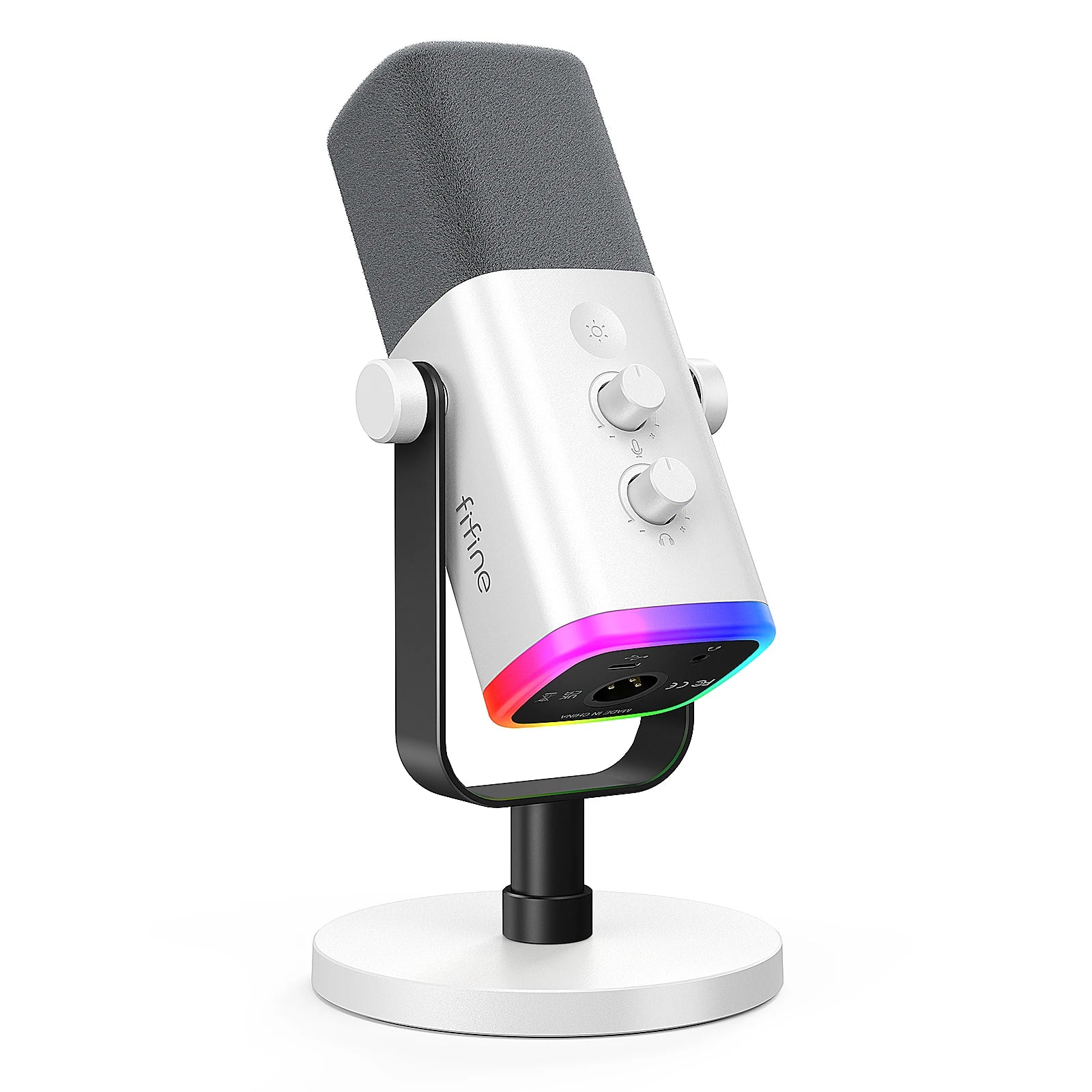 🎙️ FIFINE AM8 Dynamic Microphone – Som Profissional para Jogos, Streaming e Estúdio