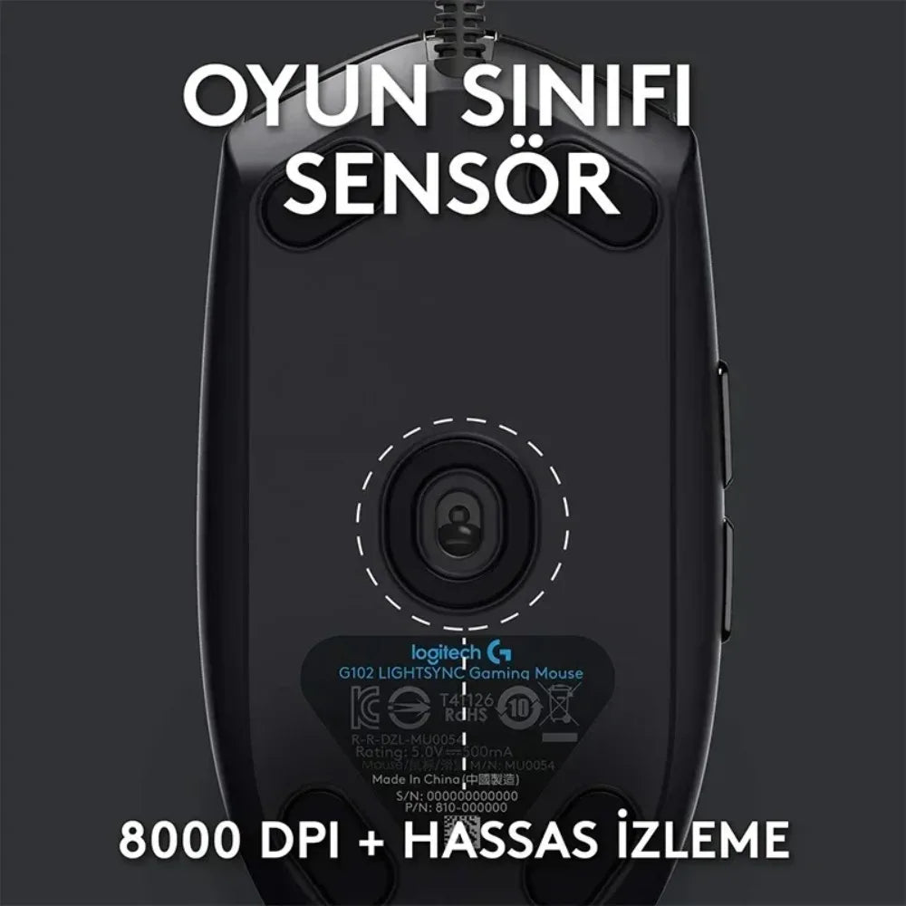 Logitech G102 Gaming Mouse