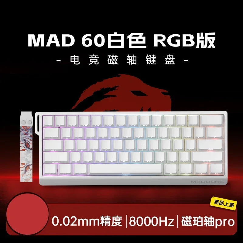 Madlions Mad 60HE / MAD68 HE – Teclado Magnético Feito Para Competir