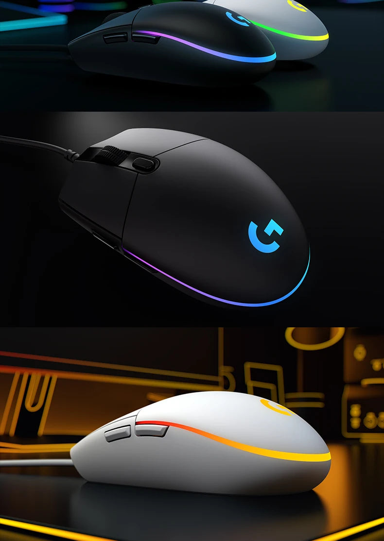 🖱️ Mouse Gamer Logitech G102 LIGHTSYNC RGB
