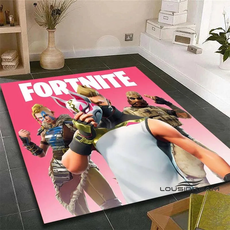 🏠✨ Tapete 3D Fortnite – Conforto, Estilo e Decoração Gamer em um Só Produto!
