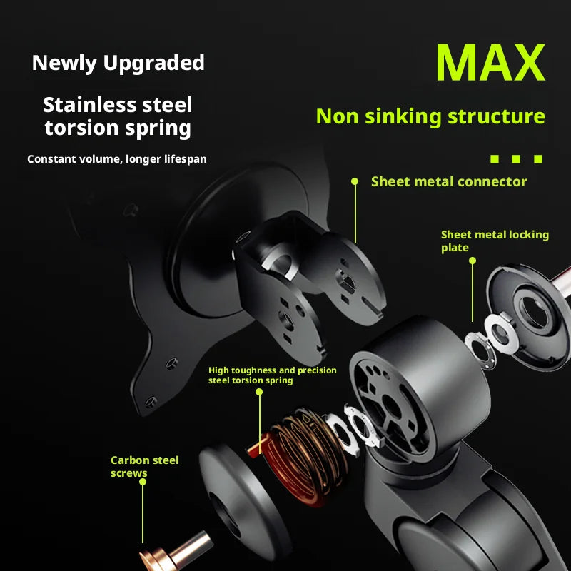 AOC AM500 MAX – Suporte Articulado Premium para Monitor 27”–40”