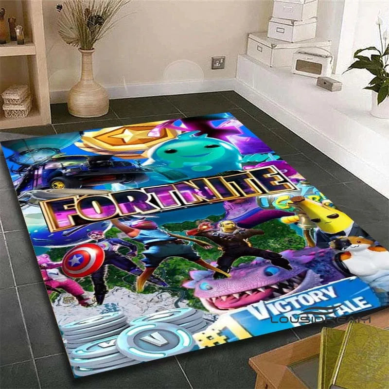 🏠✨ Tapete 3D Fortnite – Conforto, Estilo e Decoração Gamer em um Só Produto!