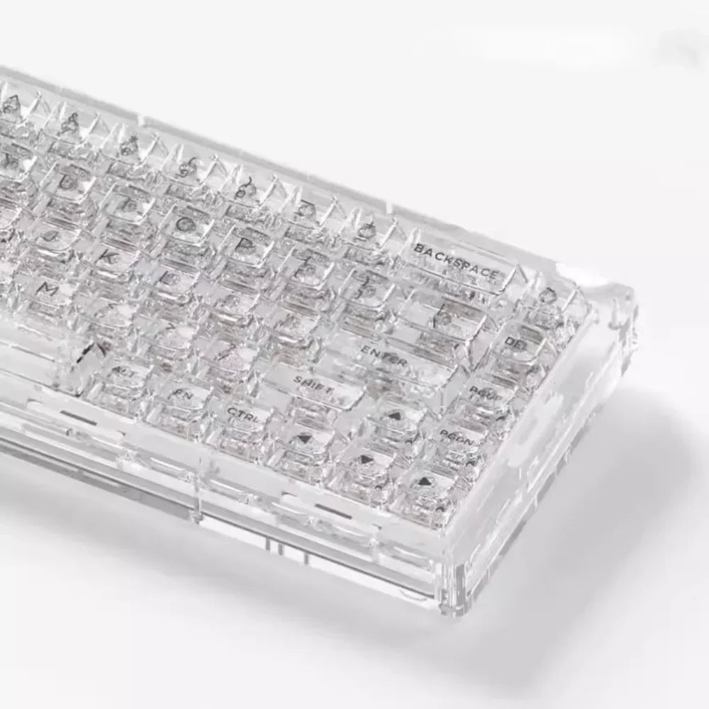Keycaps Transparent Ice Dawn – 132 Teclas | CBSA Profile