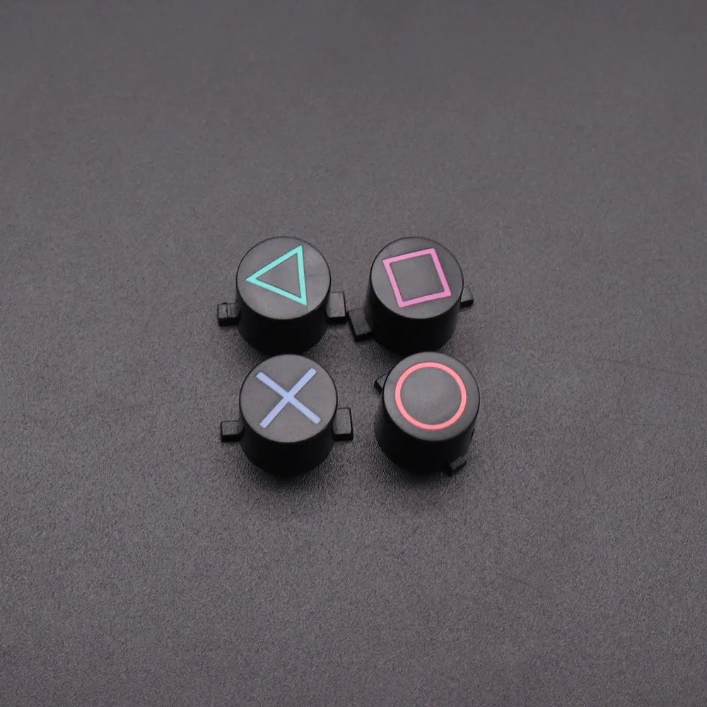 🎮 Kit de Botões ABXY + D-Pad para Comando PS4 – Substituição Completa 🔧
