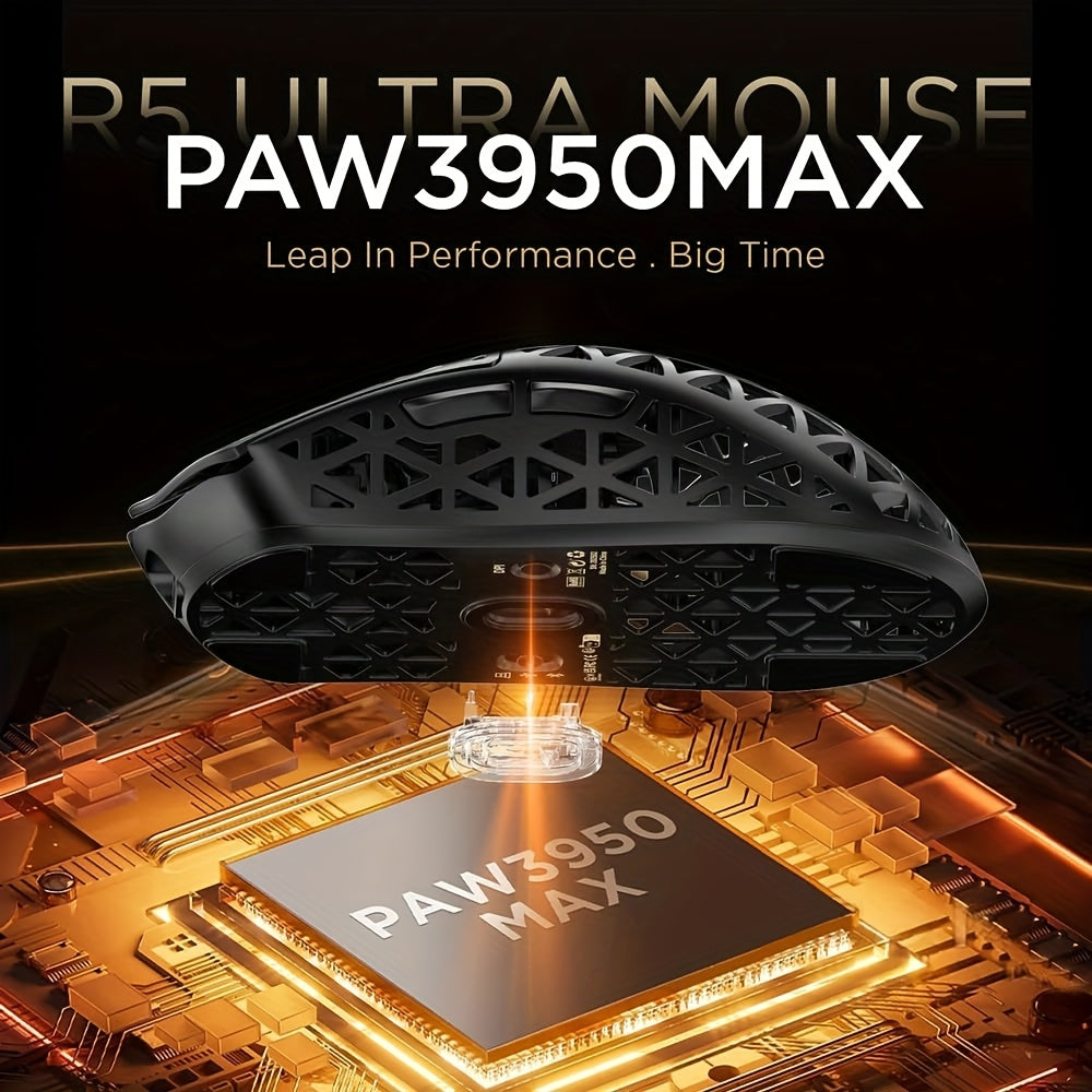 🦈💥 ATTACK SHARK R5 Ultra – O Tubarão dos Mouses Gamer 8K!
