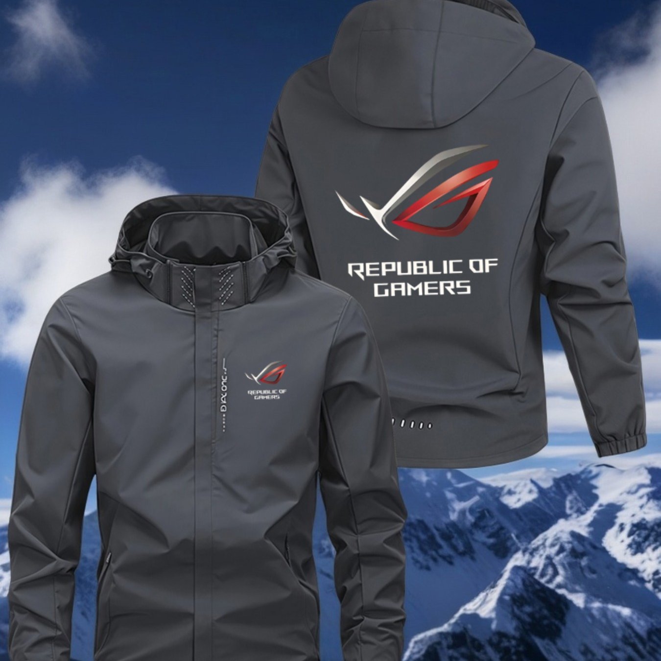 🧥 Jaqueta Gamer Republic of Gamers – Estilo, Conforto e Performance para Verdadeiros Players! ⚙️🔥