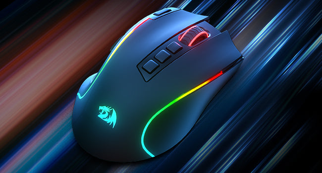 🎮 Redragon M612 PRO – Mouse Gamer RGB Wireless/Wired (11 Botões Programáveis, 8200 DPI)