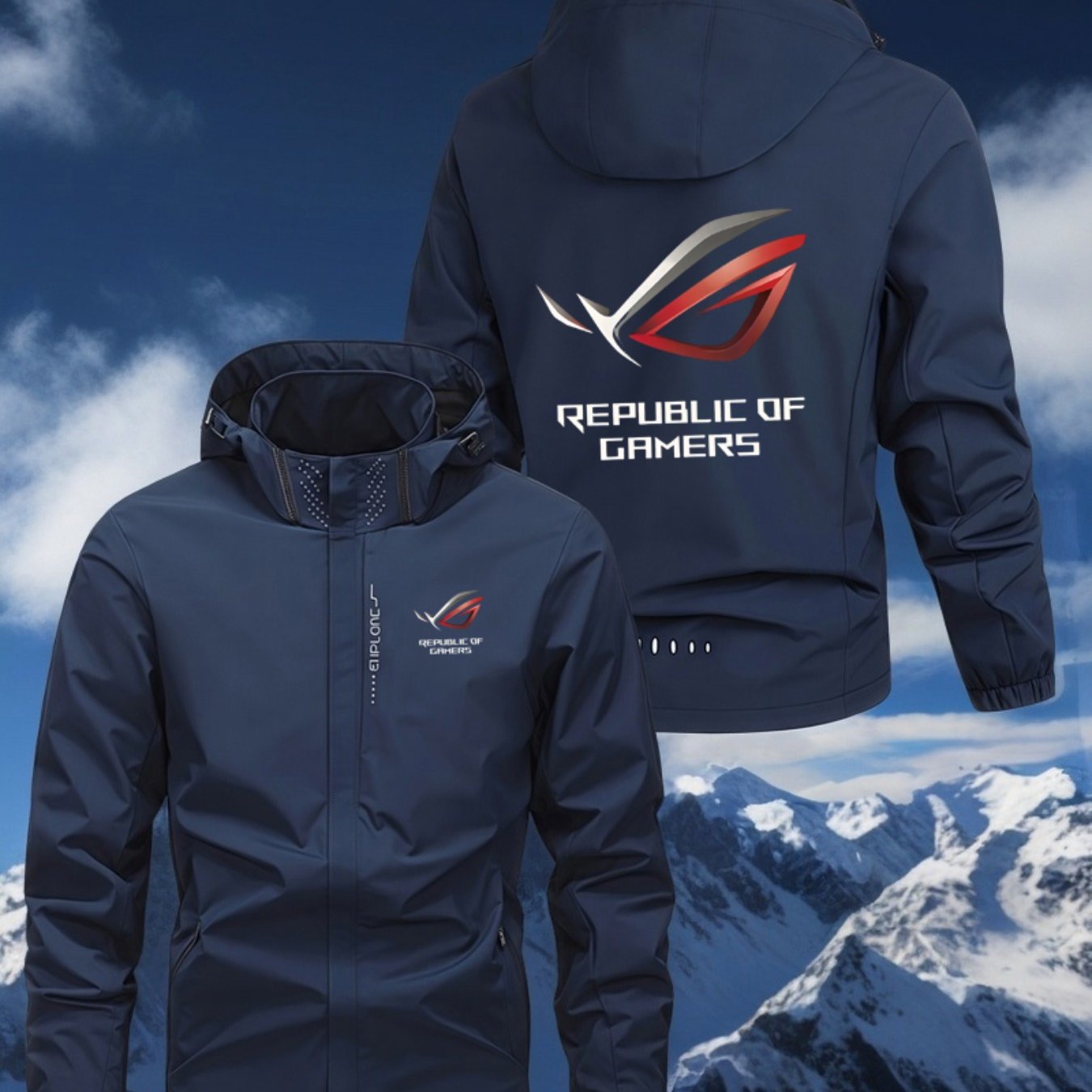 🧥 Jaqueta Gamer Republic of Gamers – Estilo, Conforto e Performance para Verdadeiros Players! ⚙️🔥
