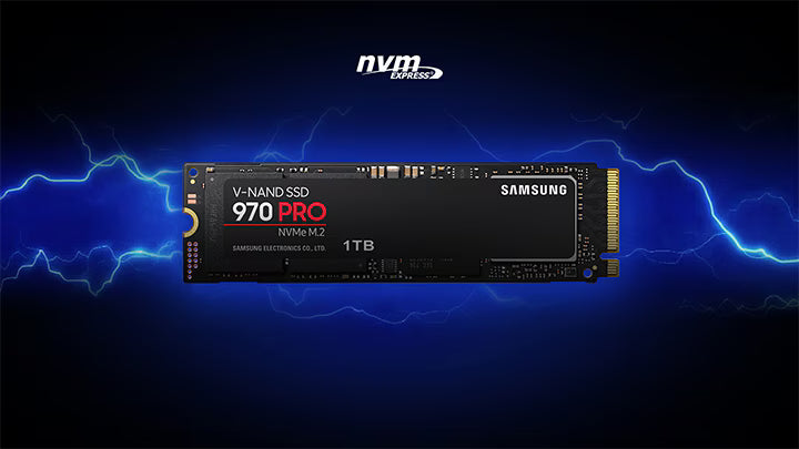 🔹 Samsung 970 EVO Plus NVMe SSD M.2 2280