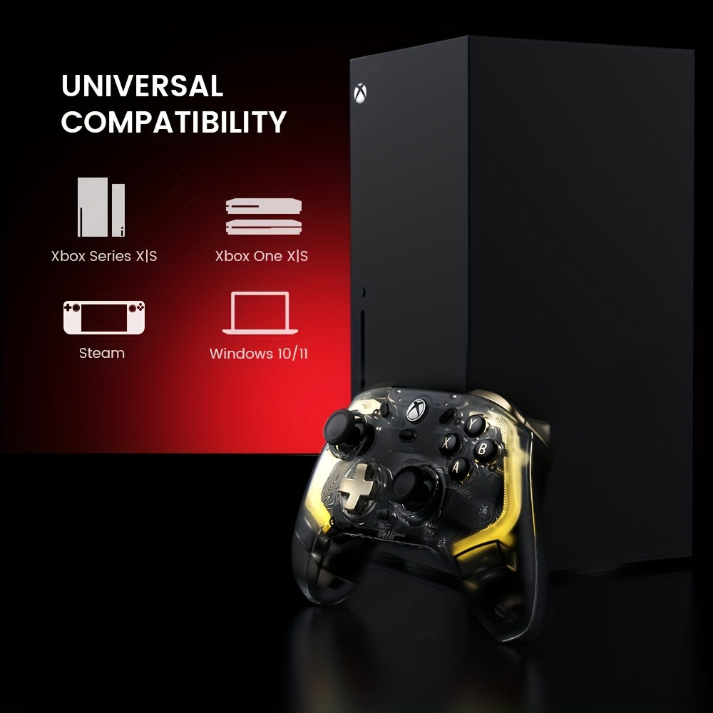 🎮✨ GameSir Kaleid Flux – O Controle RGB Transparente Que Eleva Seu Jogo a Outro Nível! ✨🎮