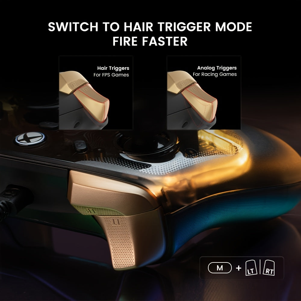 🎮✨ GameSir Kaleid Flux – O Controle RGB Transparente Que Eleva Seu Jogo a Outro Nível! ✨🎮