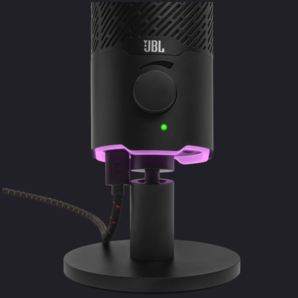 🎙️ Microfone JBL Quantum Stream USB – Som Profissional para Streaming, Gravações e Games! 🔥