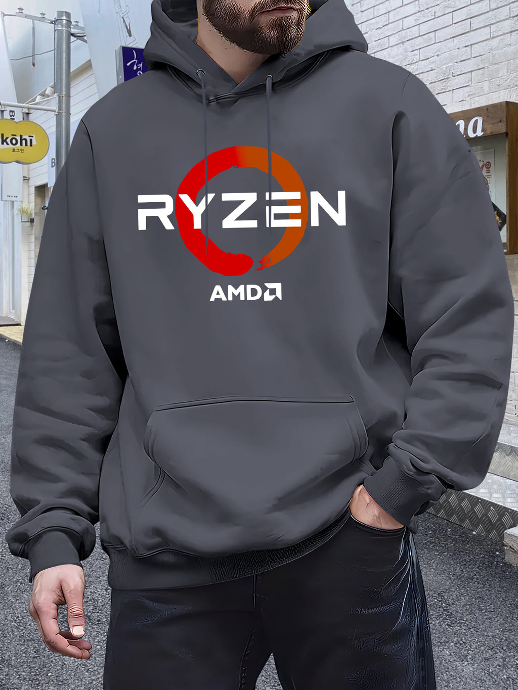 🧥 Moletom Gamer AMD Ryzen – Estilo e Conforto para Verdadeiros Entusiastas da Tecnologia! ⚙️🔥