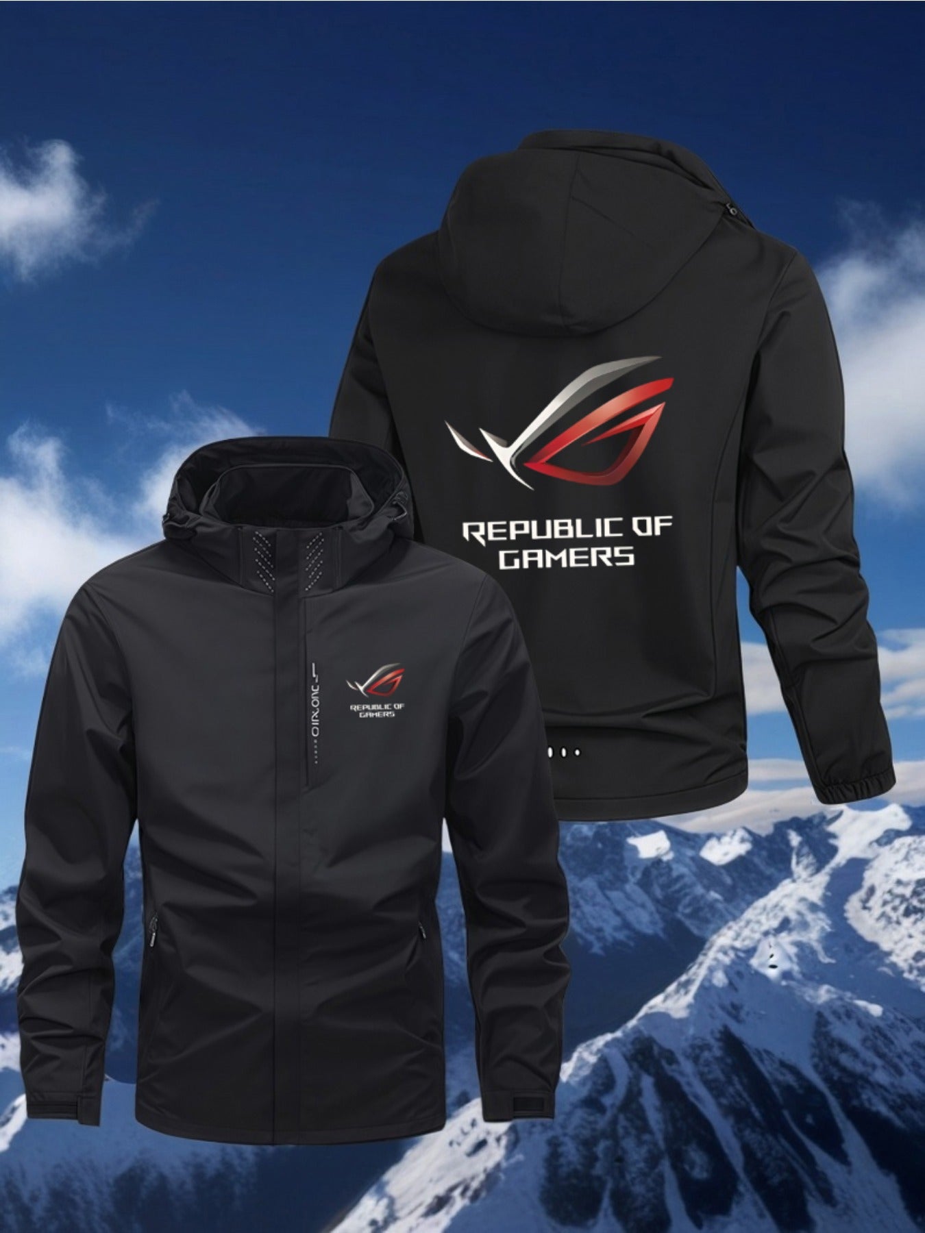 🧥 Jaqueta Gamer Republic of Gamers – Estilo, Conforto e Performance para Verdadeiros Players! ⚙️🔥