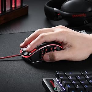 🐉 Redragon M990 MMO Gaming Mouse – Potência, Precisão e Controle Total