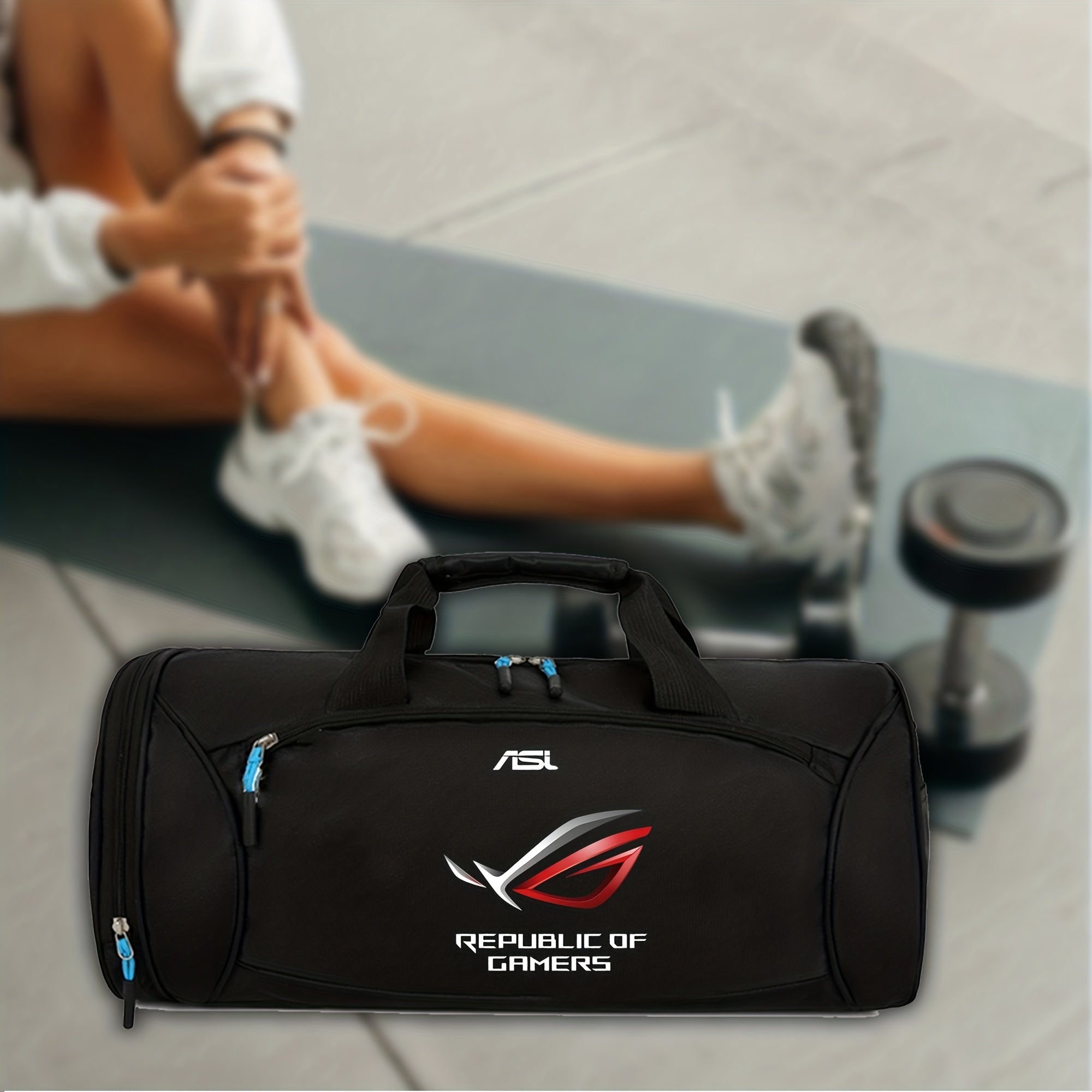 🎒 Bolsa de Viagem ROG Player’s Domain – Estilo, Resistência e Espírito Gamer em Movimento! 💪🎮
